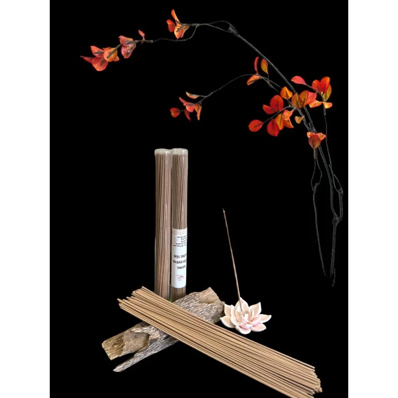 Premium Natural Agarwood Coreless Incense Sticks – 20cm Pure Vietnamese Oud (10g Box) | Mộc Trầm Agarwood